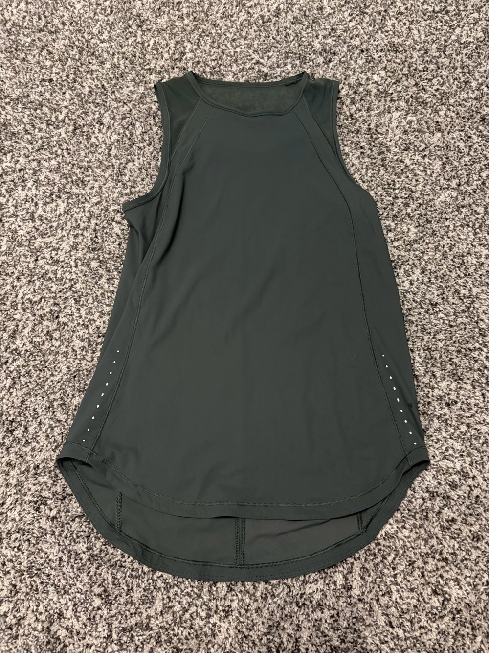 Women’s lululemon Dark Green Performance Tank Top